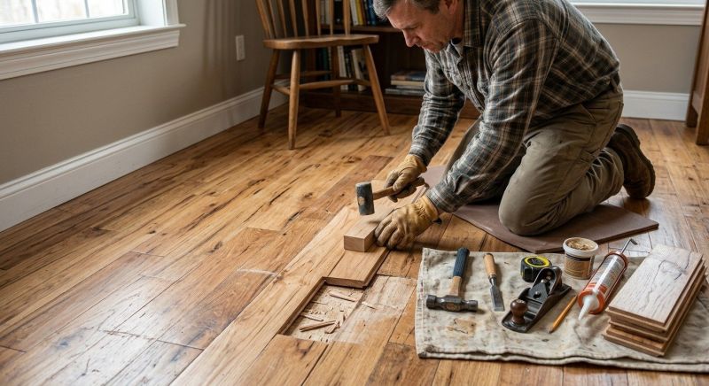 Hickory Floor Repair