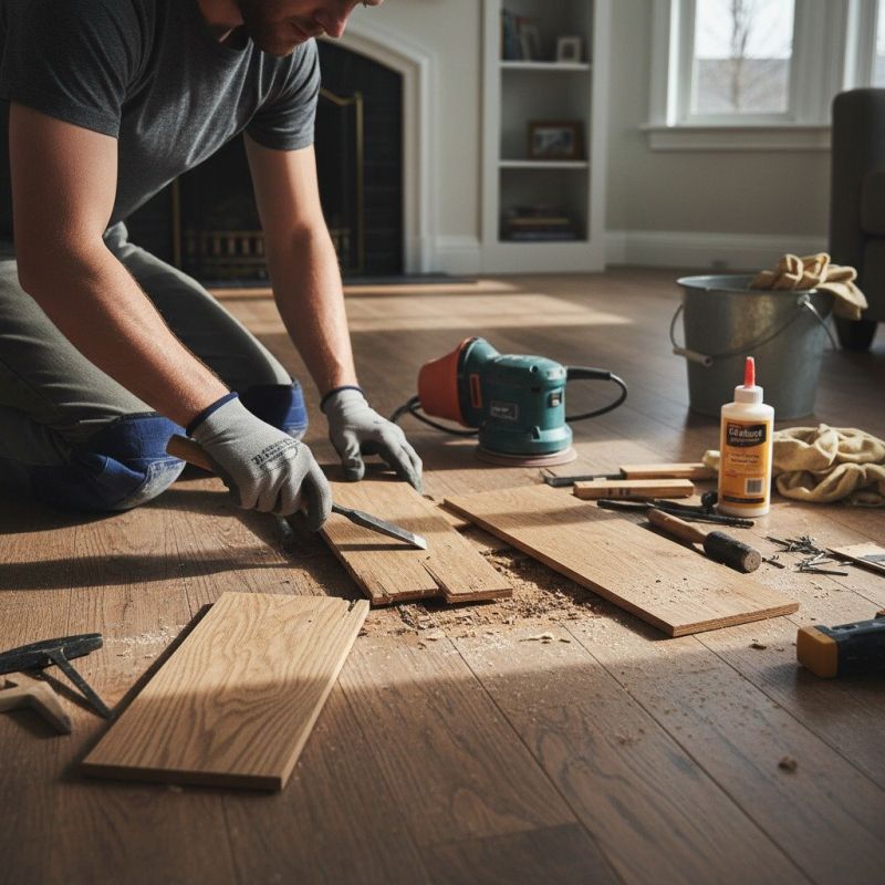 Floor Board Replacement in Porter, TX