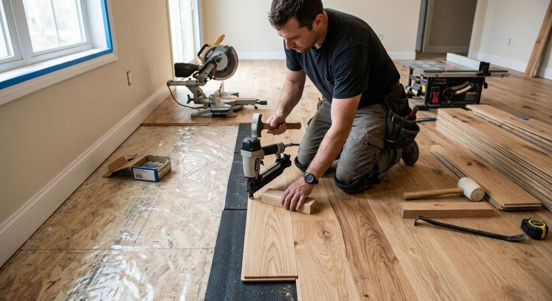 Hardwood Installation in Kingwood, TX