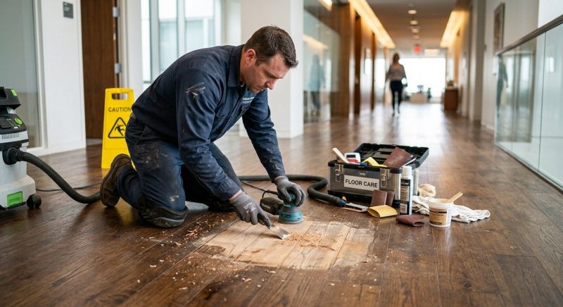 Wood Floor Service in Spring, TX