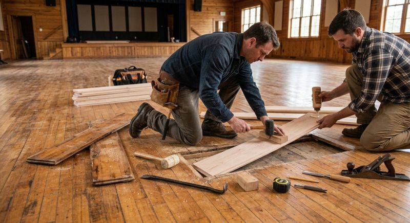 Wood Floor Service in Spring, TX