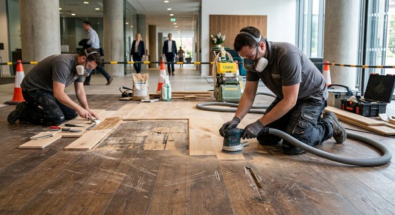 Wood Floor Service in Spring, TX