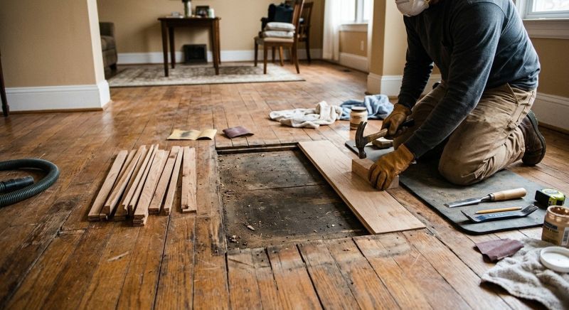 Ash Floor Repair in Spring, TX