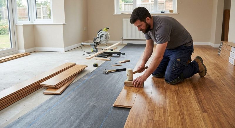 Bamboo Flooring Installation in Spring, TX