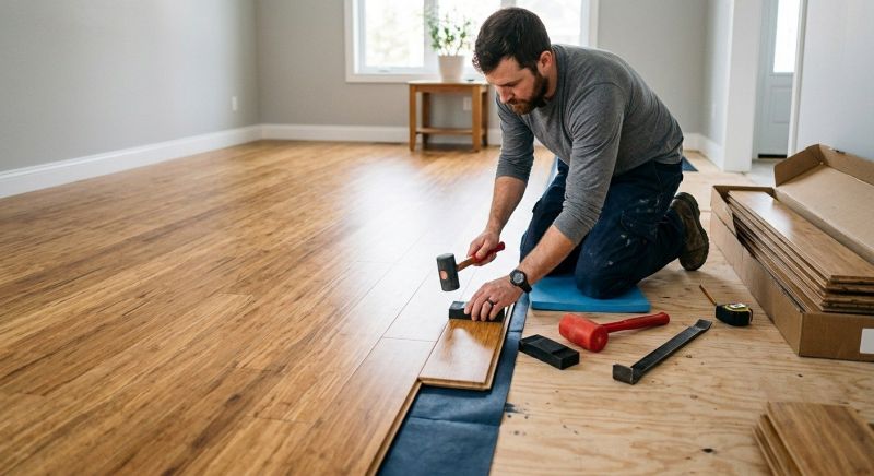 Bamboo Flooring Installation in Spring, TX