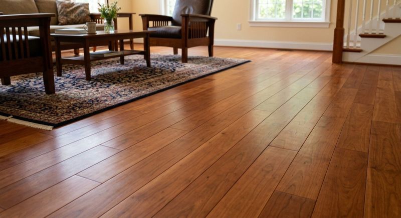 Cherry Floor Installation in Houston, TX