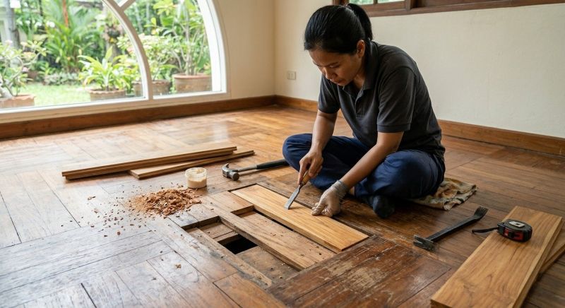 Floor Board Repair in New Caney, TX