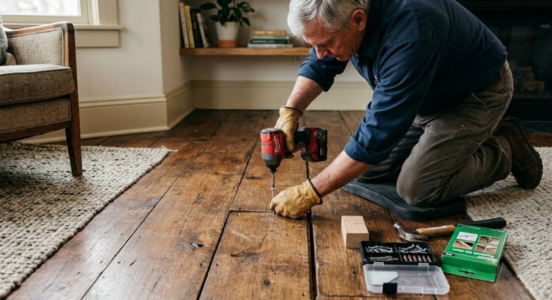 Floor Board Repair in Porter, TX