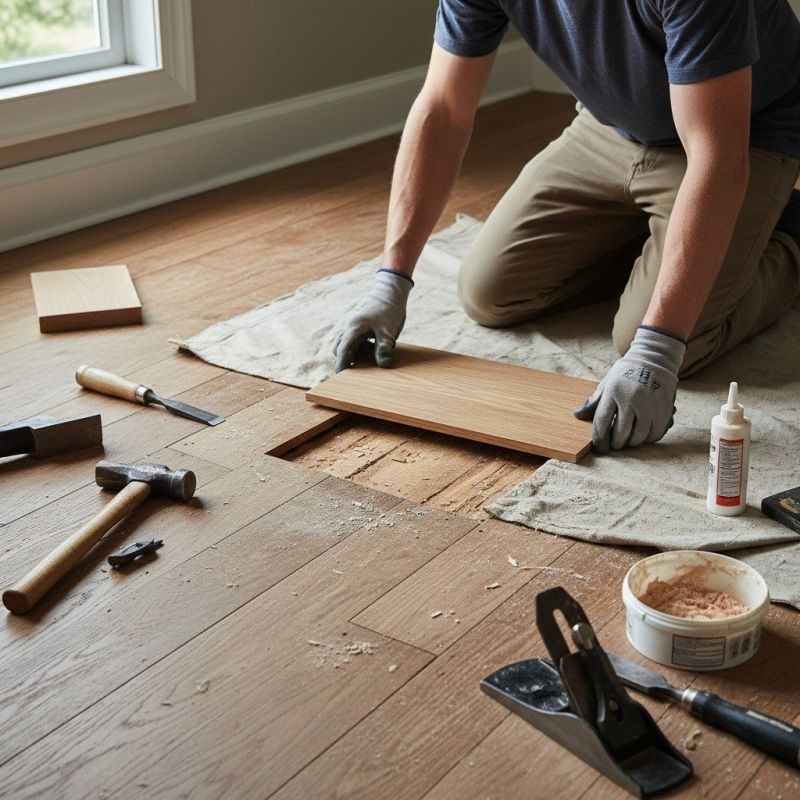 Floor Board Replacement in Conroe, TX