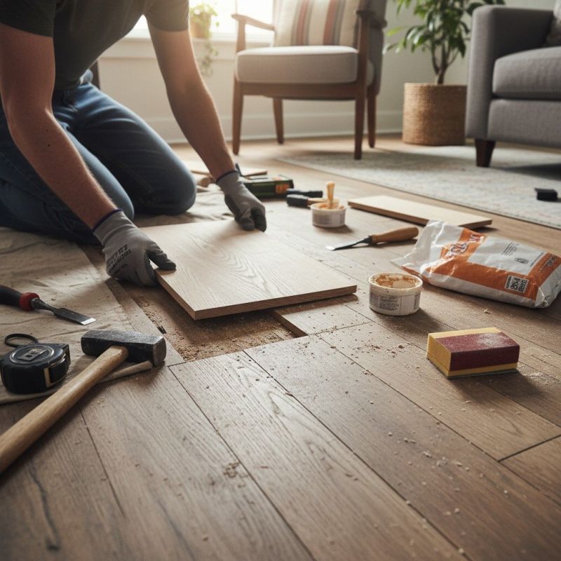 Floor Board Replacement in Kingwood, TX
