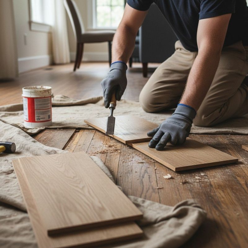 Floor Board Replacement in Porter, TX