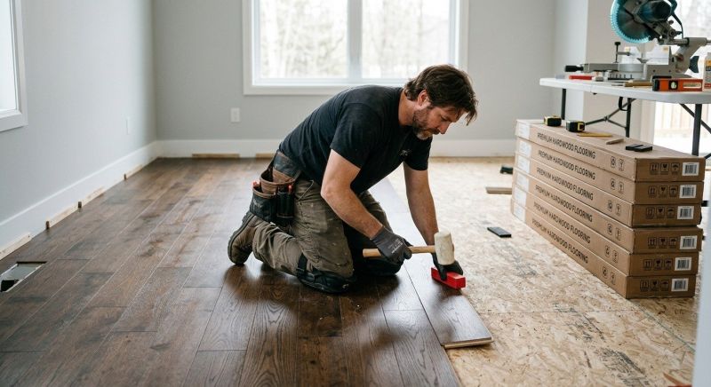 Hardwood Floor Installation in Kingwood, TX