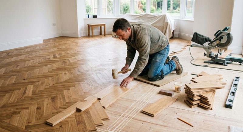 Hardwood Floor Installation in Montgomery County, TX