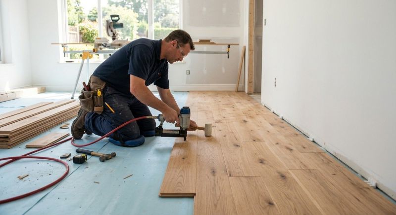Hardwood Floor Installation in Porter, TX