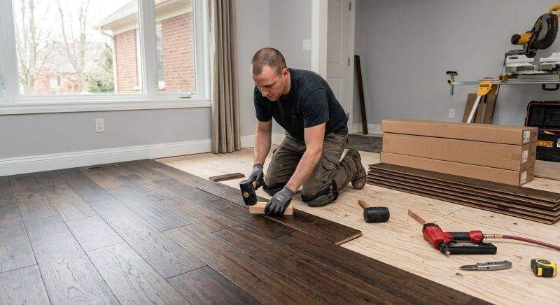 Hardwood Floor Installation in Tomball, TX