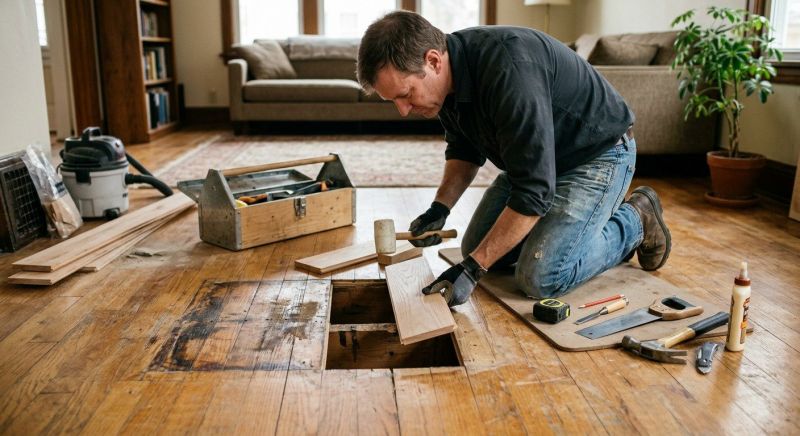 Hardwood Floor Repair in Cypress, TX