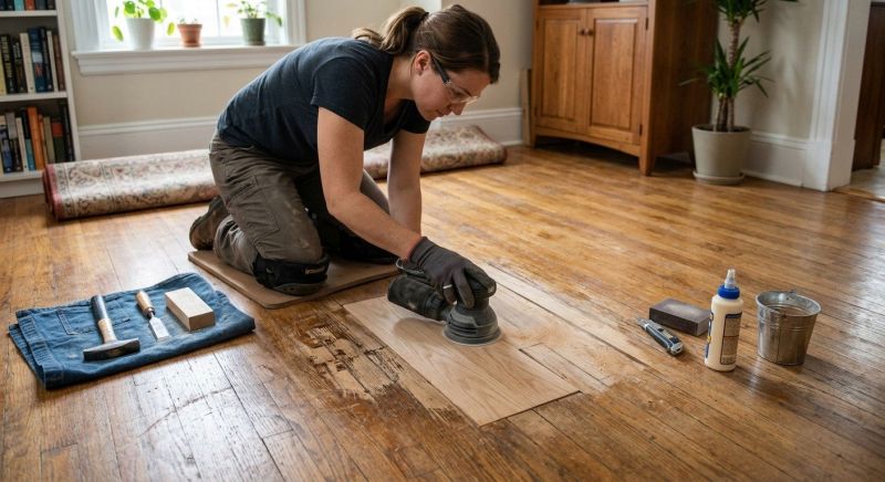 Hardwood Floor Repair in New Caney, TX