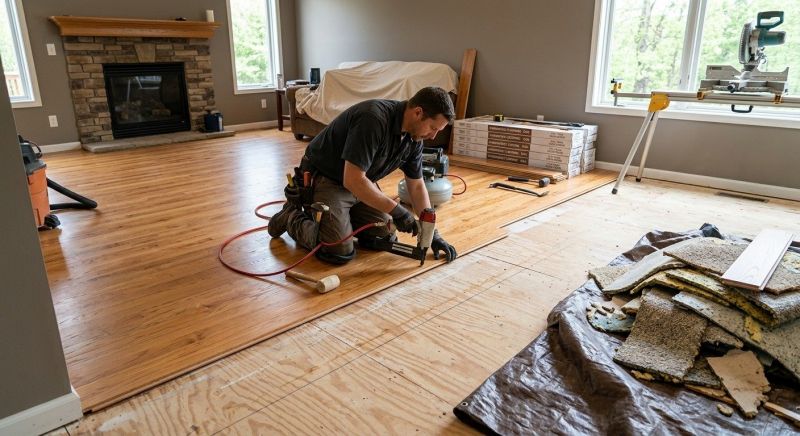 Hardwood Replacement in Kingwood, TX