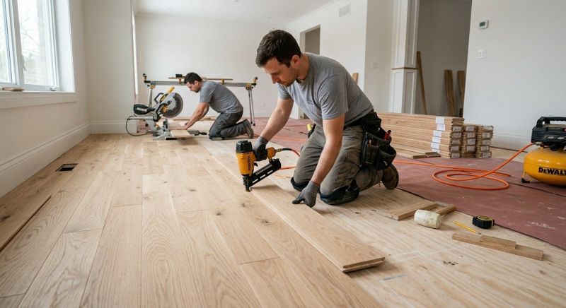 Hardwood Replacement in Spring, TX
