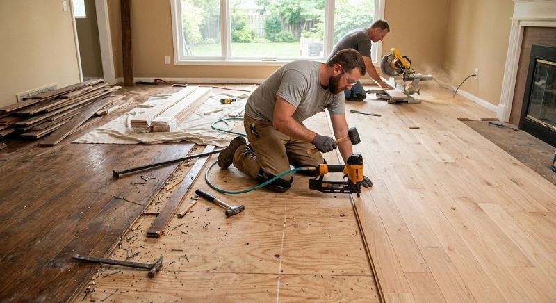 Hardwood Replacement in Montgomery County, TX