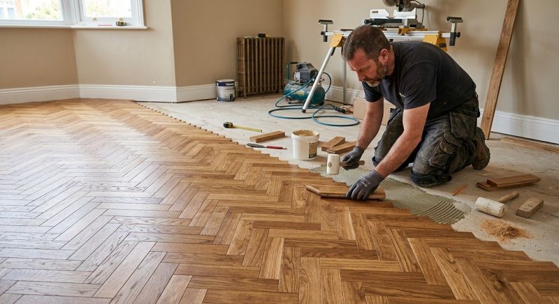Parquet Flooring Installation in Spring, TX