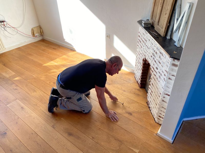 Pine Floor Installation in Spring, TX