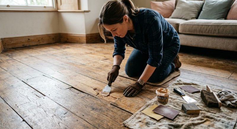 Wood Floor Repair in Conroe, TX