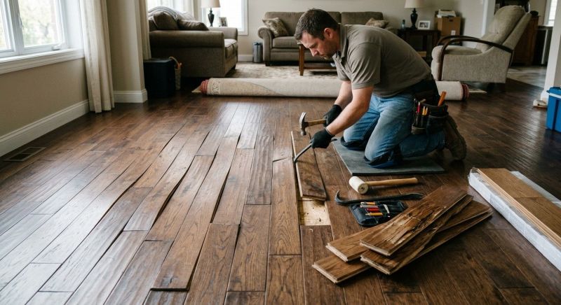 Wood Floor Repair in Humble, TX