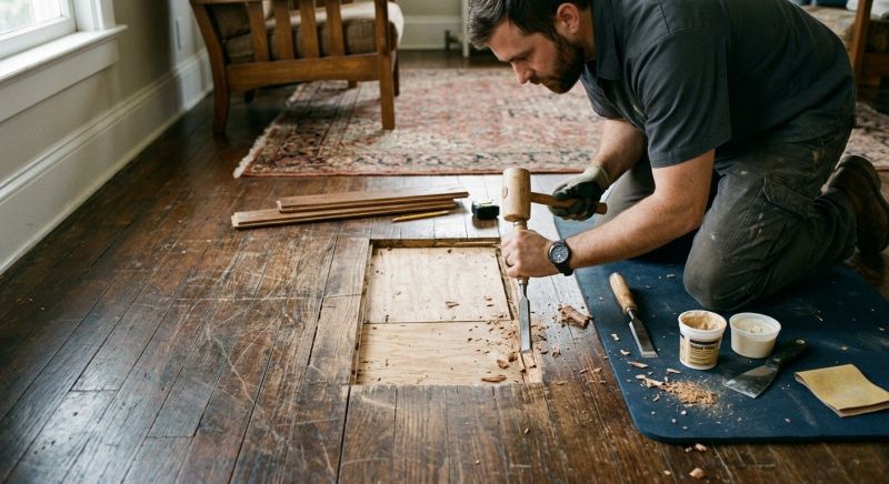 Wood Floor Repair in Kingwood, TX