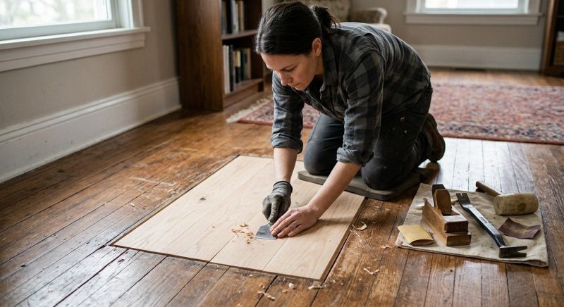 Wood Floor Repair in Spring, TX