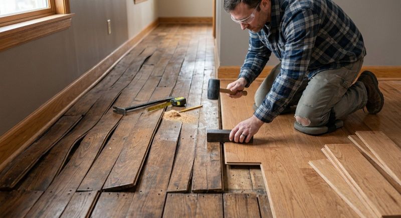 Wood Floor Repair in Montgomery County, TX