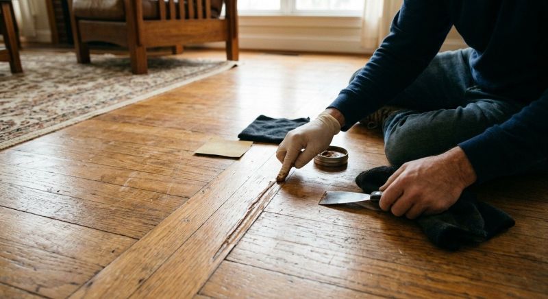 Wood Floor Repair in Porter, TX