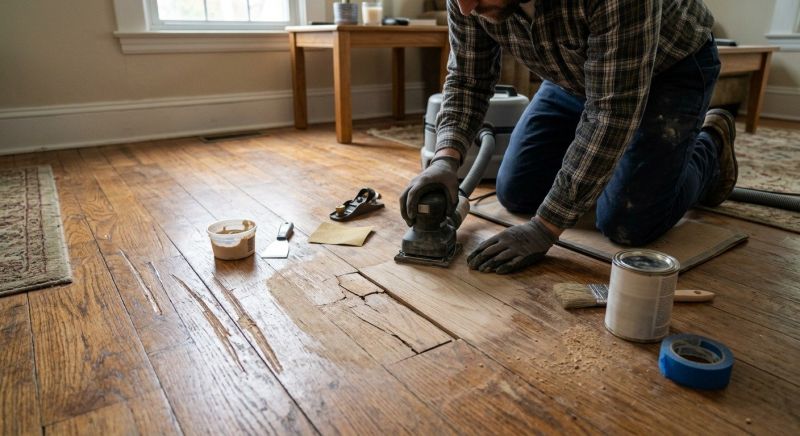 Wood Floor Repair in Tomball, TX