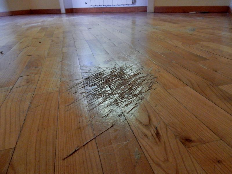Wood Floor Scratch Repair in Cypress, TX