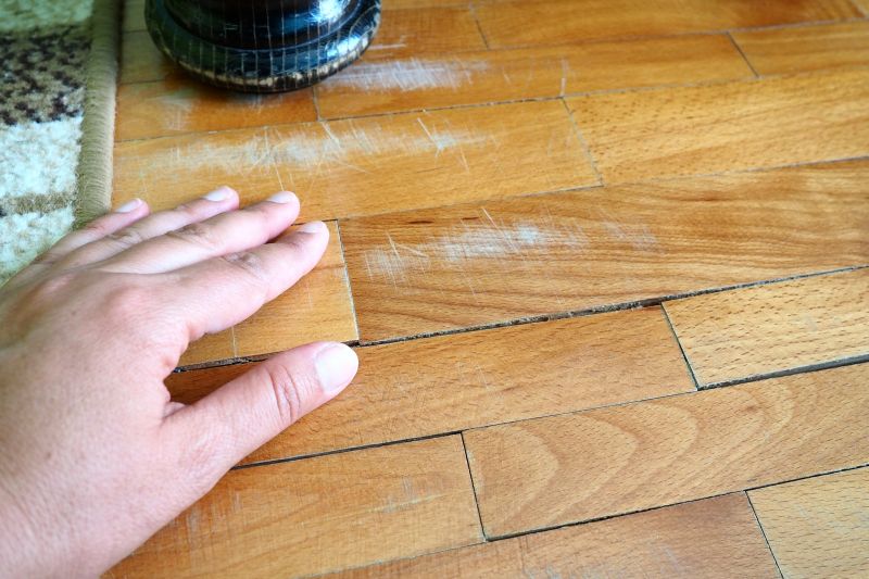 Wood Floor Scratch Repair in Montgomery County, TX