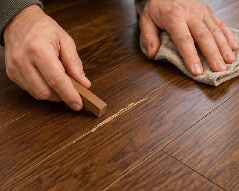 Wood Floor Scratch Repair in Porter, TX