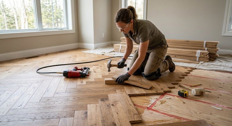 Wood Flooring Installation in Katy, TX