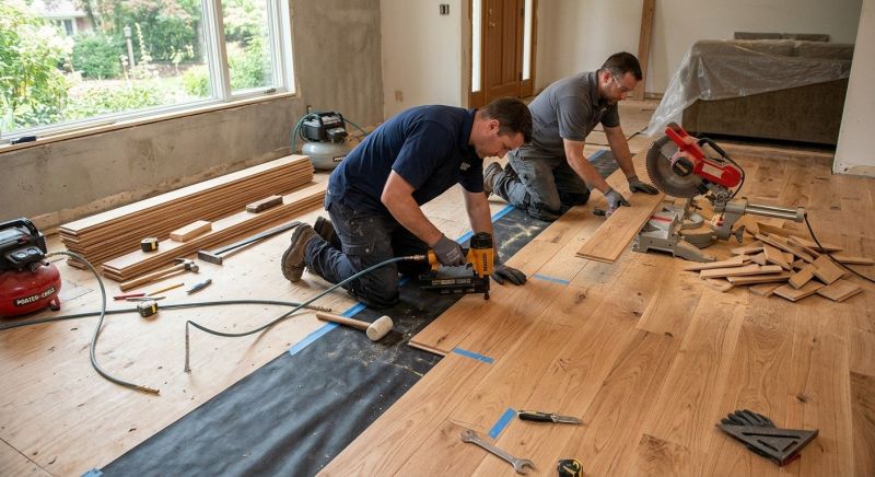 Wood Flooring Installation in Spring, TX
