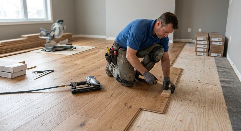 Wood Flooring Installation in Porter, TX