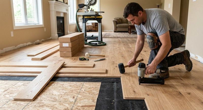 Wood Flooring Installation in Waller, TX